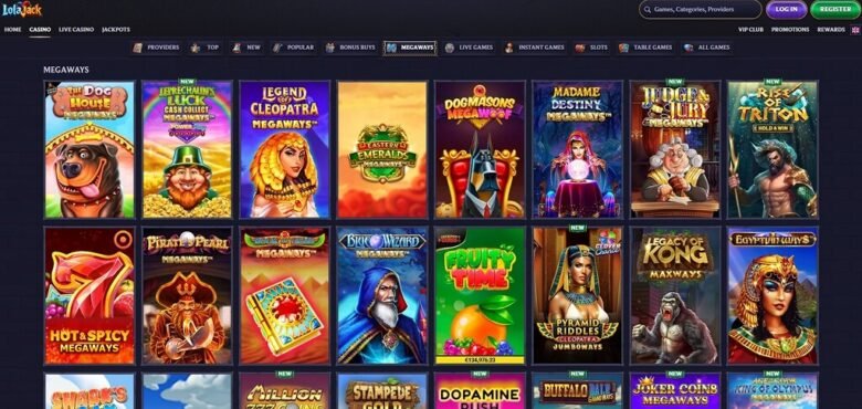 Welcome to the World of Lolajack Casino - overview